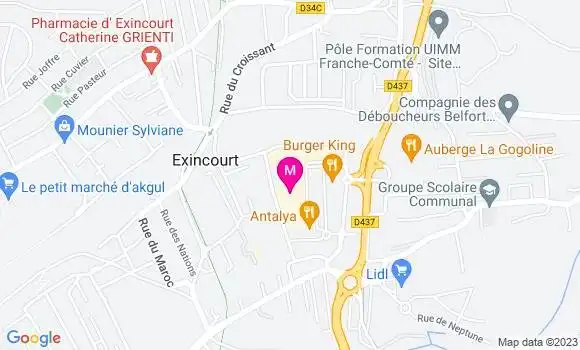 Localisation Hyper U