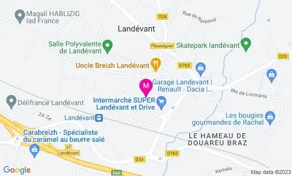 Localisation Intermarché Station