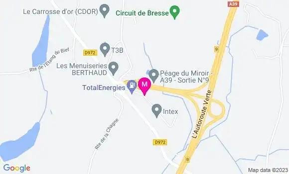 Localisation TotalEnergies