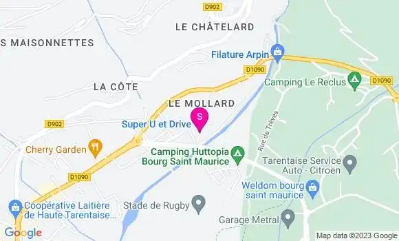 Localisation Super U