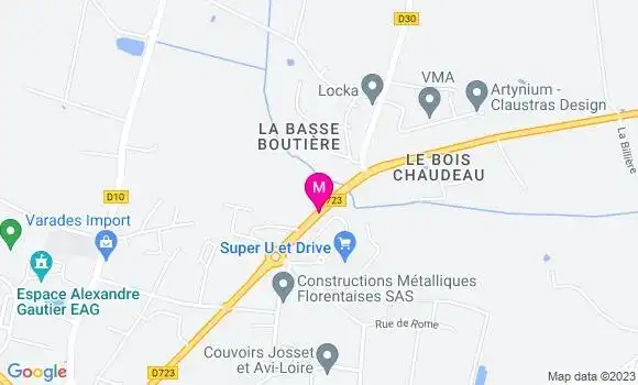 Localisation Super U
