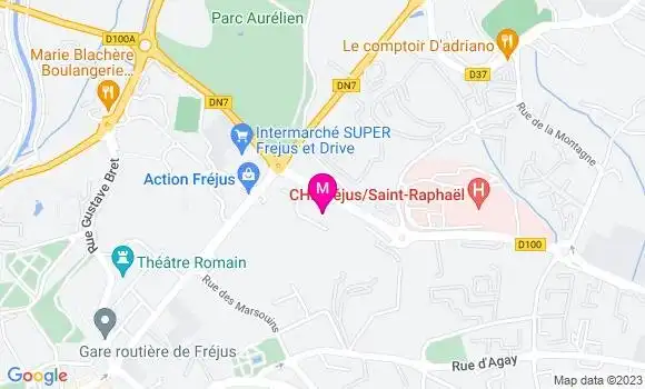 Localisation Supermarché Casino