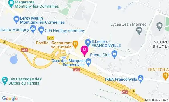 Localisation Station Leclerc