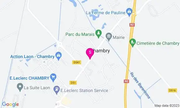 Localisation Station Leclerc