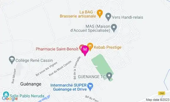 Localisation Intermarché Station