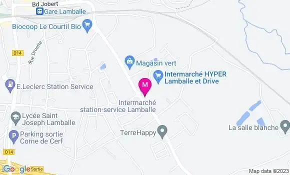 Localisation Intermarché Station