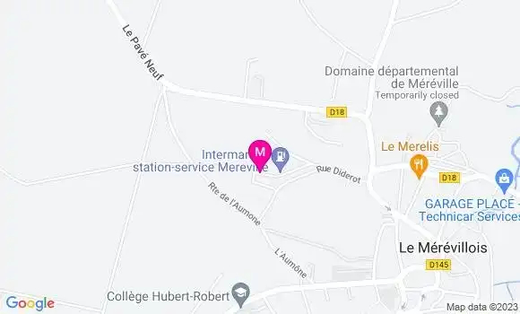 Localisation Intermarché Station