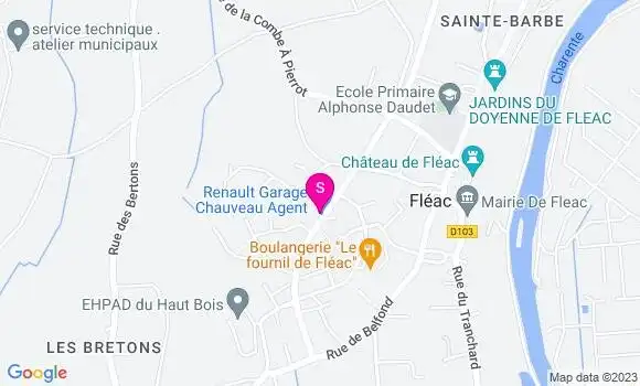 Localisation Garage Chauveau