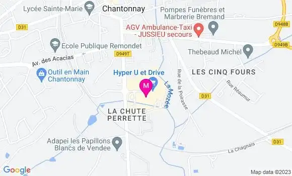 Localisation Station U
