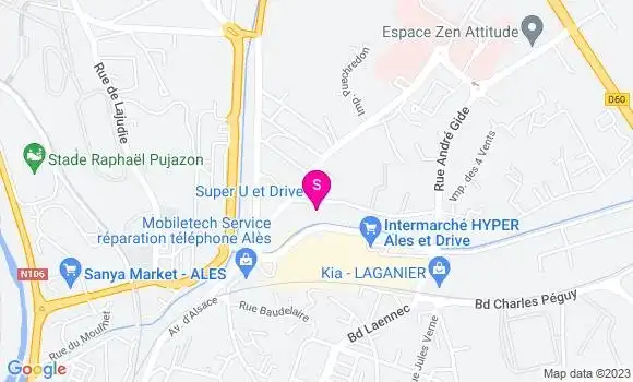Localisation Super U