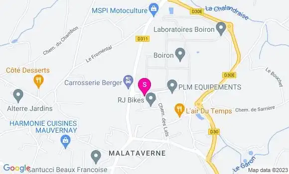 Localisation Garage de Malataverne