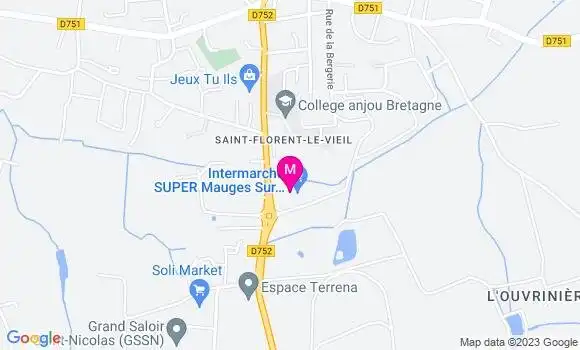 Localisation Intermarché Station