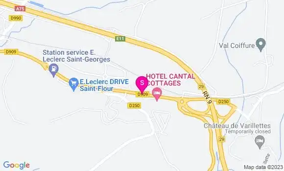 Localisation Intermarché Station