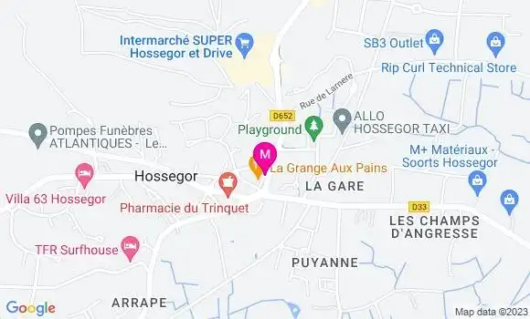 Localisation Intermarché Station