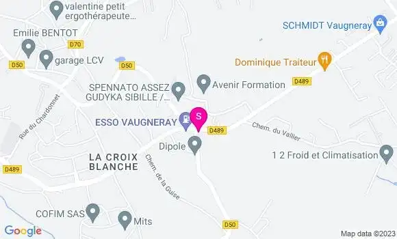 Localisation Esso