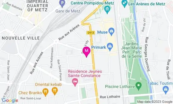 Localisation Supermarchés Match