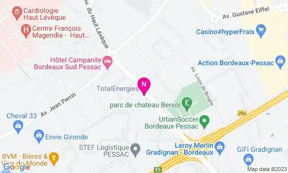 Localisation TotalEnergies
