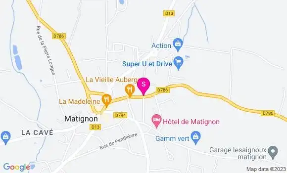 Localisation Super U