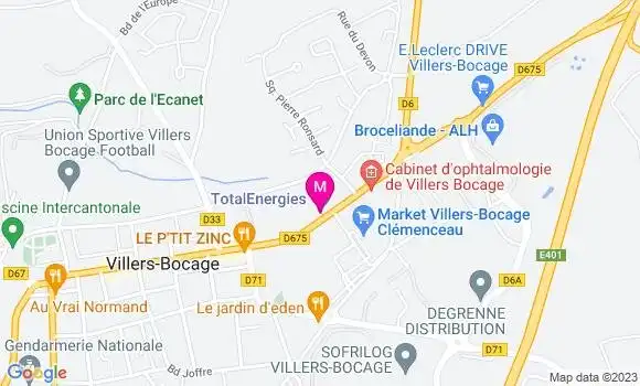 Localisation TotalEnergies