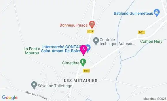 Localisation Station Intermarché