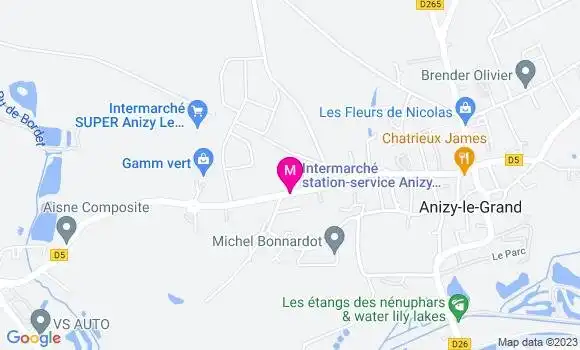 Localisation Intermarché Station