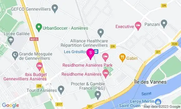Localisation TotalEnergies