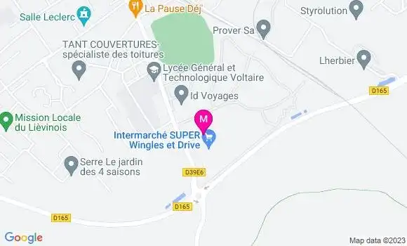 Localisation Intermarché Station