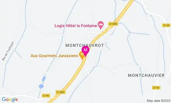 Localisation Relais Avia