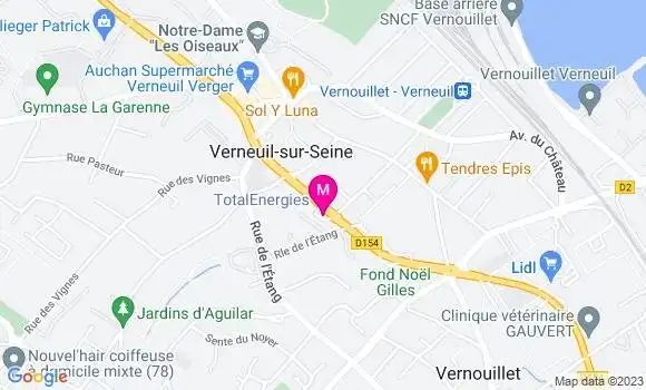 Localisation TotalEnergies