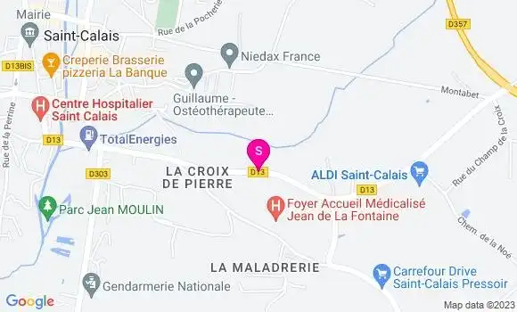 Localisation Saint Calais Automobiles