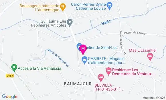 Localisation Station Carrefour