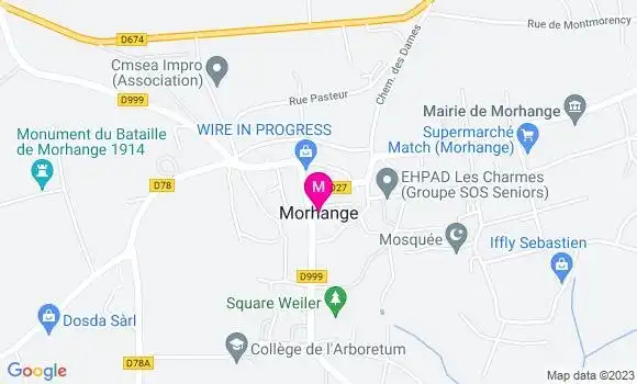 Localisation Intermarché Station