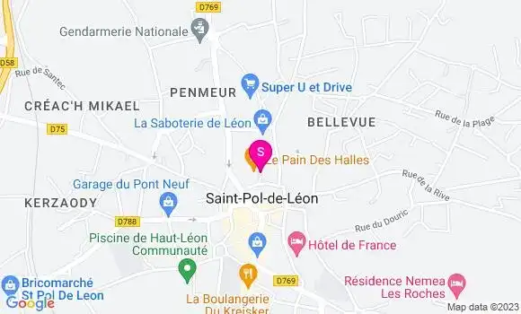 Localisation Super U