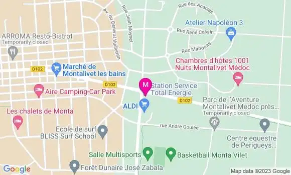 Localisation Station de l