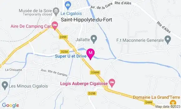 Localisation Super U