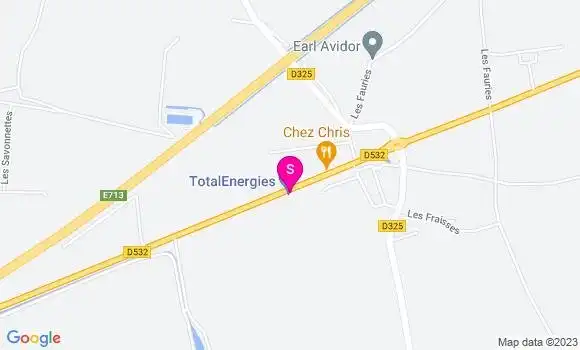 Localisation TotalEnergies
