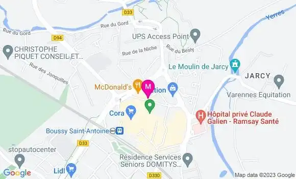 Localisation Station Cora
