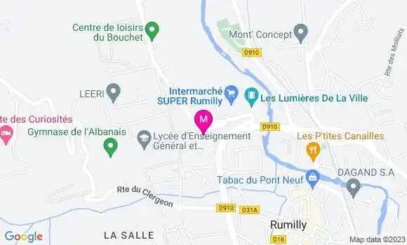 Localisation Intermarché Station
