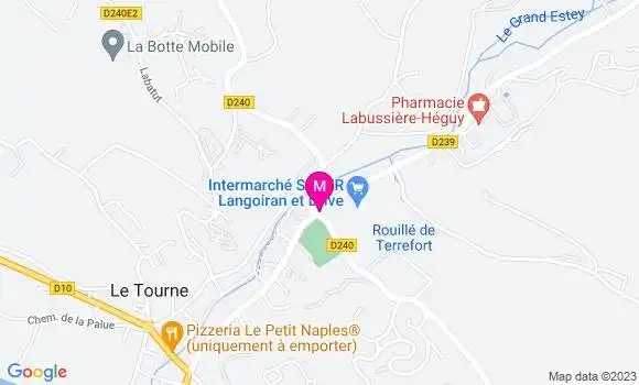 Localisation Intermarché Station