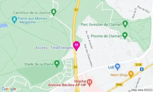 Localisation Access TotalEnergies