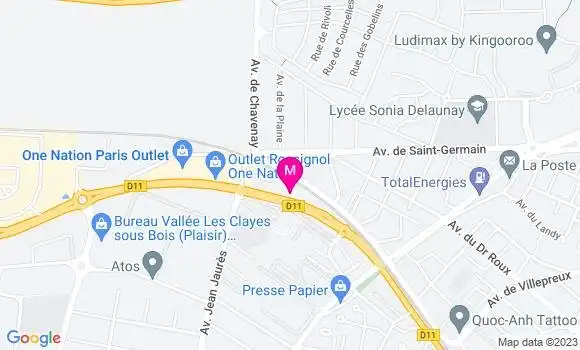 Localisation Station Bp