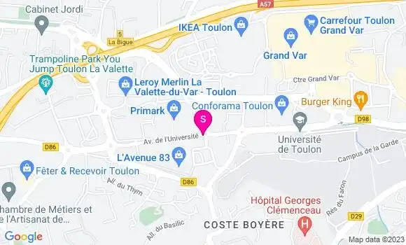 Localisation TotalEnergies