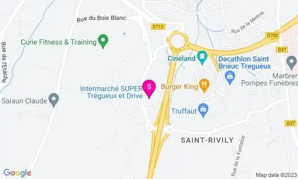 Localisation Intermarché Station