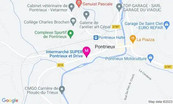 Localisation Intermarché Station