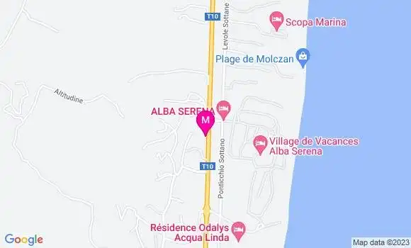 Localisation Relais de Tavagna