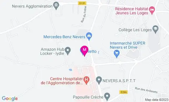 Localisation Intermarché Station