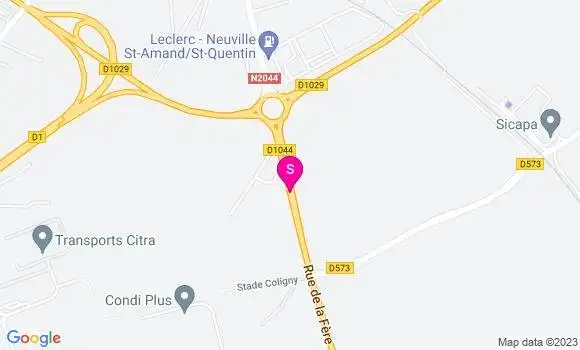 Localisation Station Leclerc