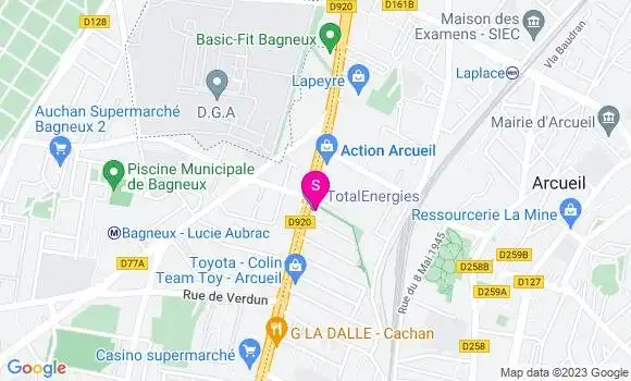 Localisation Relais de la Vanne