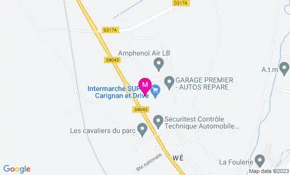 Localisation Intermarché Super