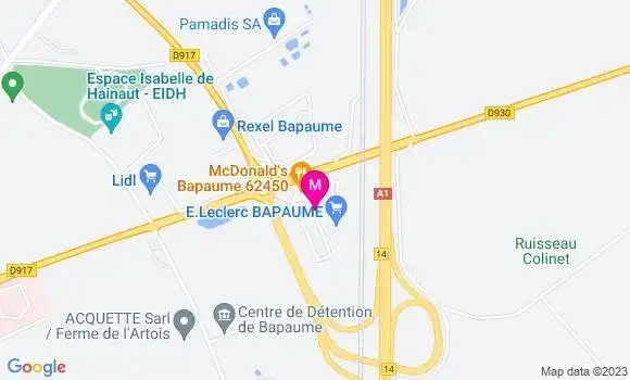 Localisation Station Leclerc